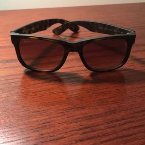 Ray-Ban Justin Wayfarer/Tort-Brown Gradient 54mm